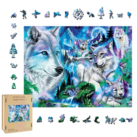 Magical Wolves Puzzle